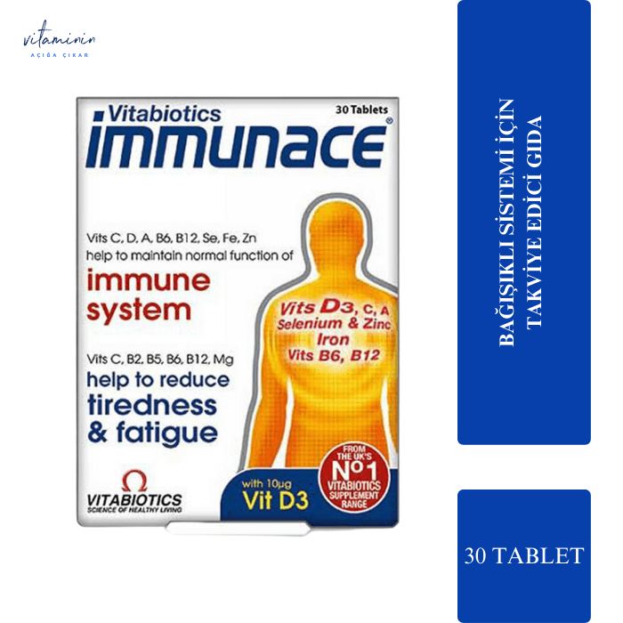 Immunace 30 Film Tablet - Gıda Takviyesi