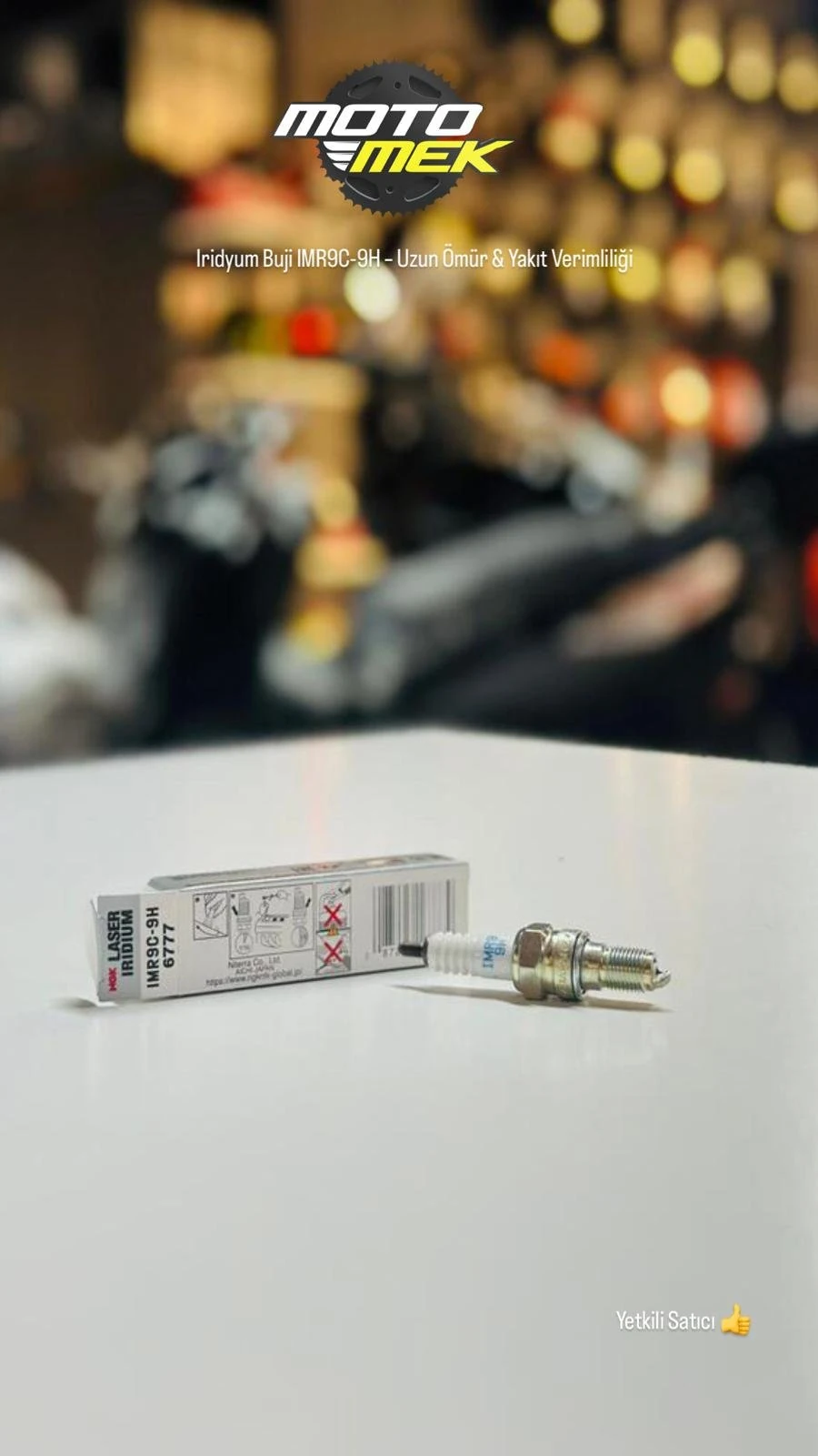 Iridyum Buji IMR9C‑9H – Uzun Ömür & Yakıt Verimliliği