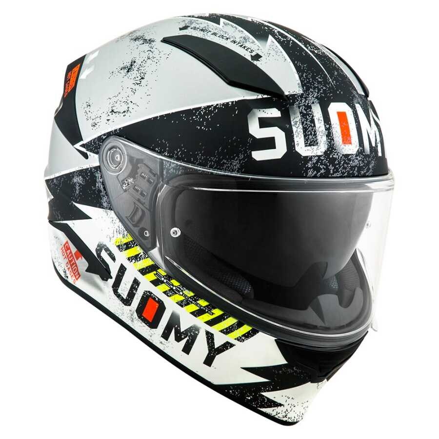 SUOMY SPEEDSTAR KASK PROPELLER MATT SILVER-BLACK SUOMY.KSVR.0024