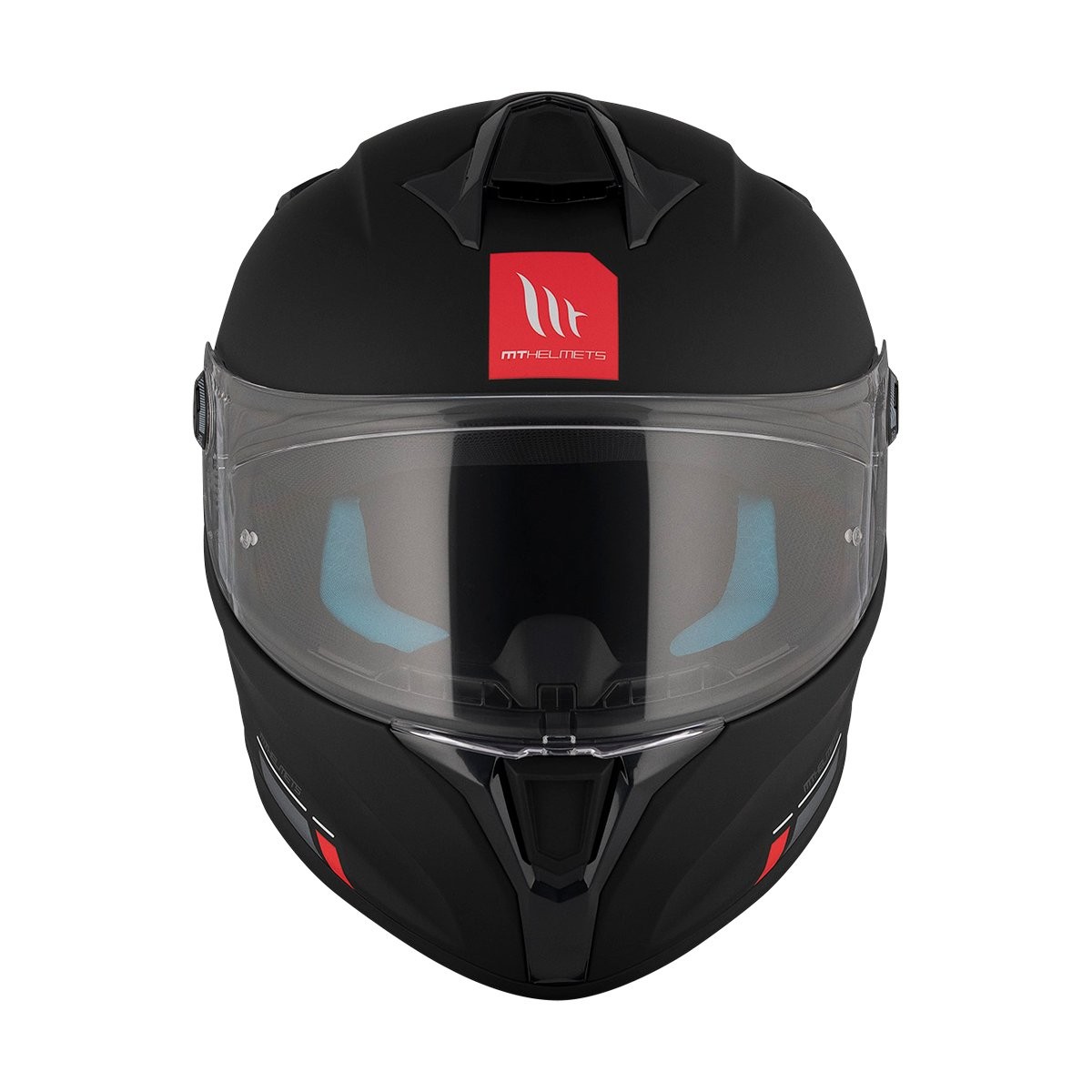 MT Helmets Targo S SOLID A1 SIYAH MAT Kapalı Kask