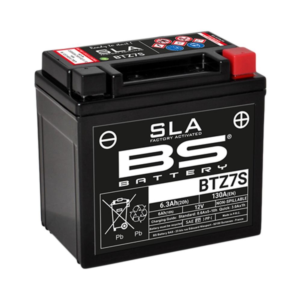 BS BATTERY BTZ7S-SLA Motosiklet Aküsü SLA Tipi