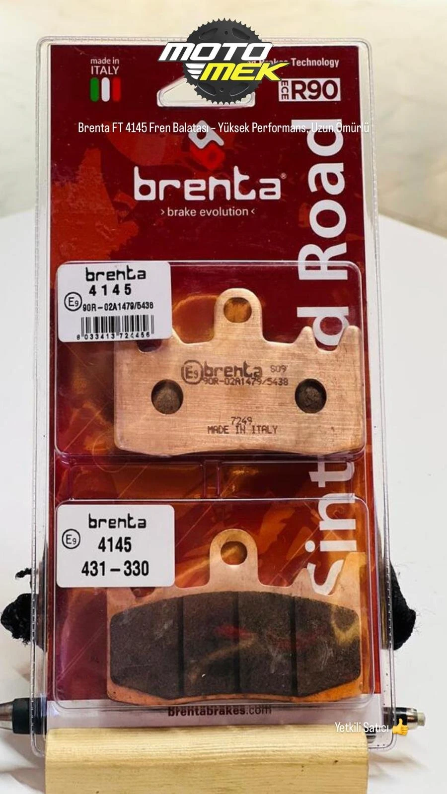 1200 TIGER EXPLORER Brenta FT 4145 Fren Balatası – Yüksek Performans, Uzun Ömürlü