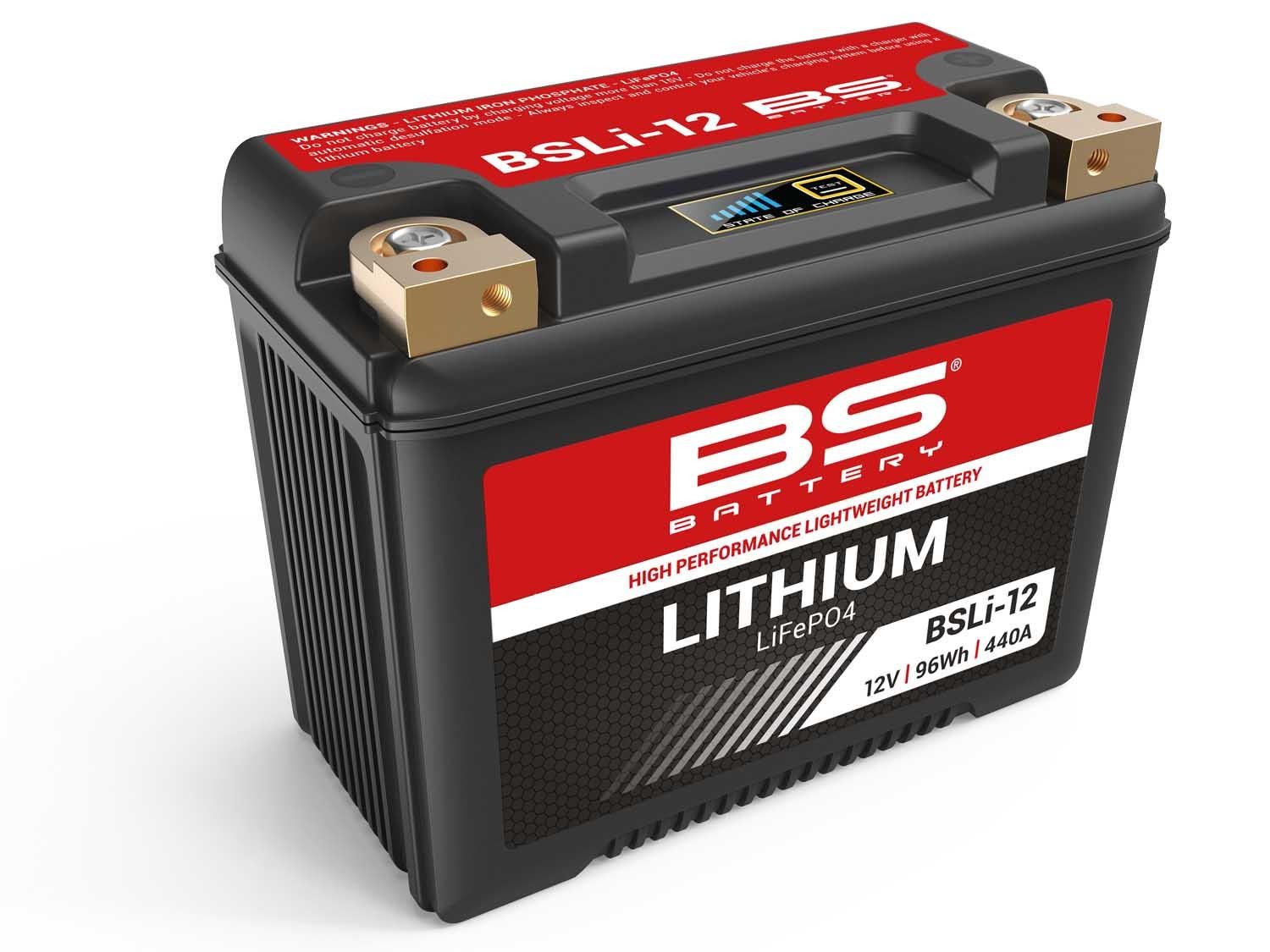 BS BATTERY BSLI-12 Lithium-Ion Battery Motosiklet Aküsü