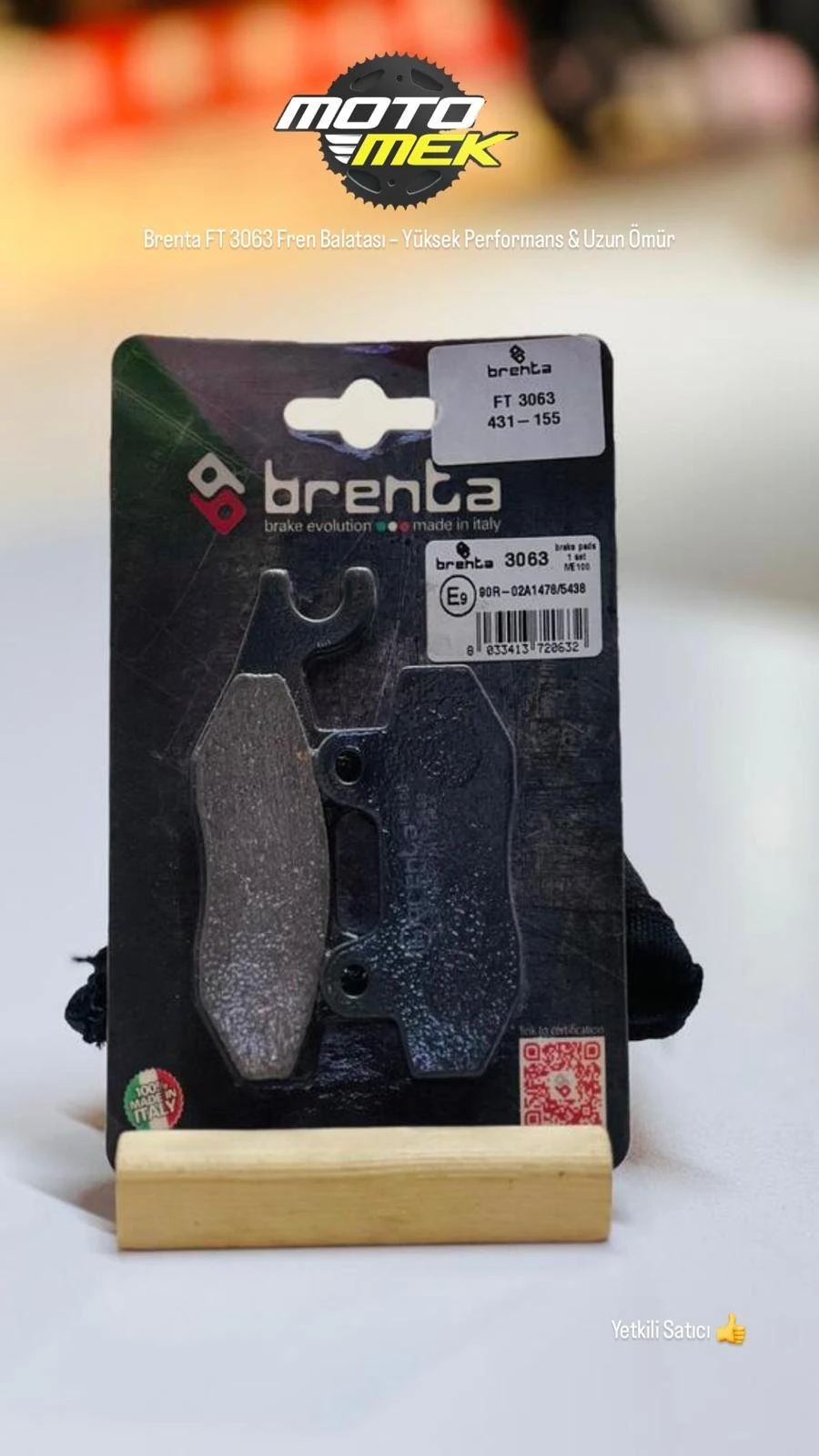 800 BONNEVILLE Brenta FT 3063 Fren Balatası – Yüksek Performans & Uzun Ömür