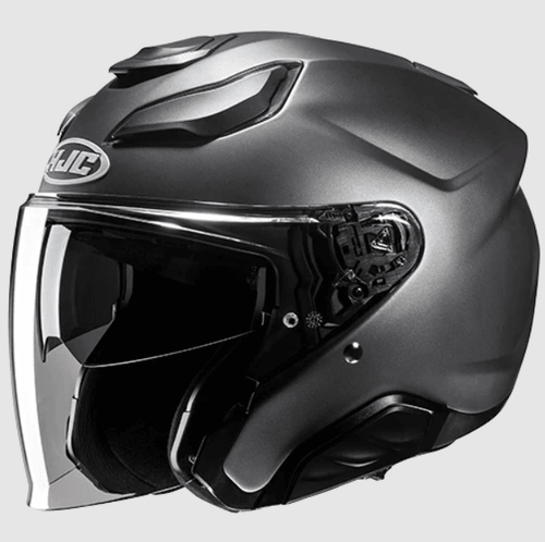 HJC F31 KASK SEMI FLAT TITANIUM