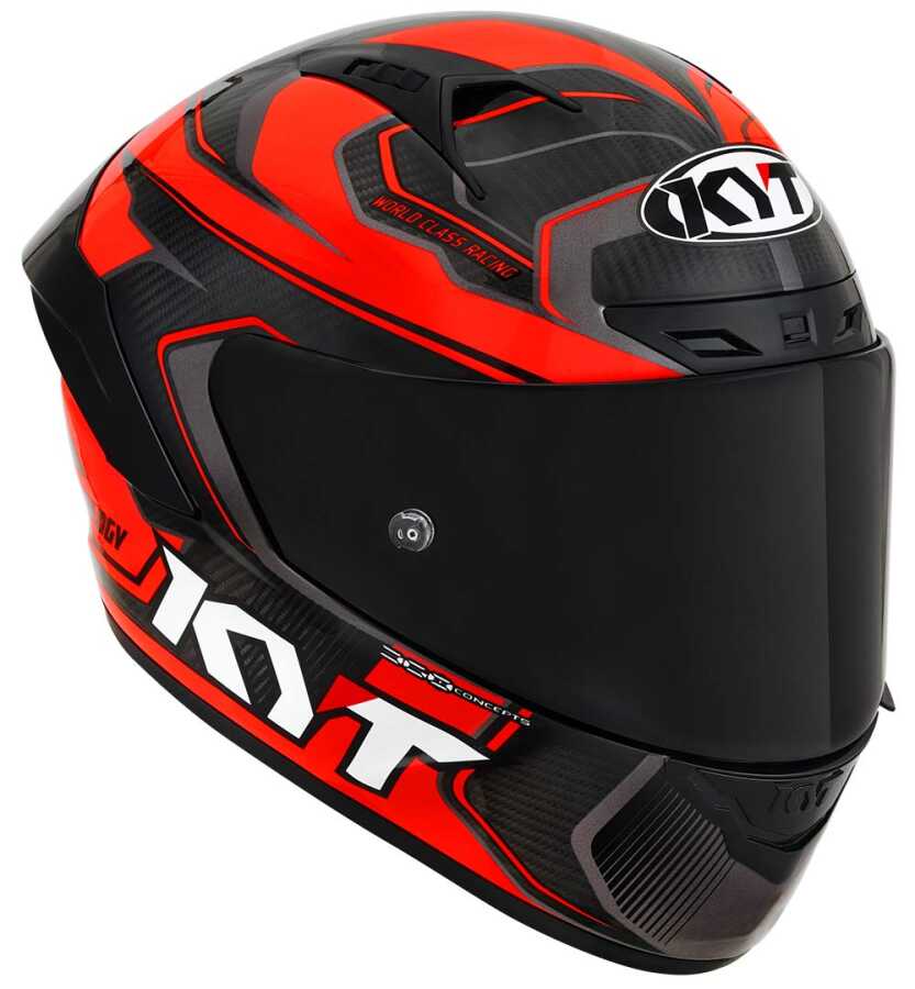 KYT NZ RACE KASK CARBON COMPETITION RED
