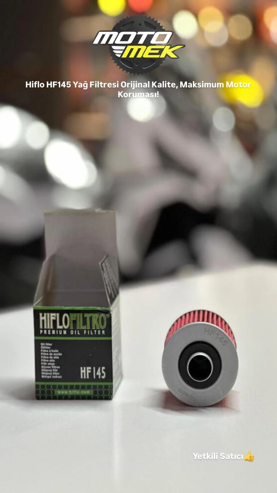 APRILIA Pegaso 650 Hiflo HF145 Yağ Filtresi Orijinal Kalite, Maksimum Motor Koruması!