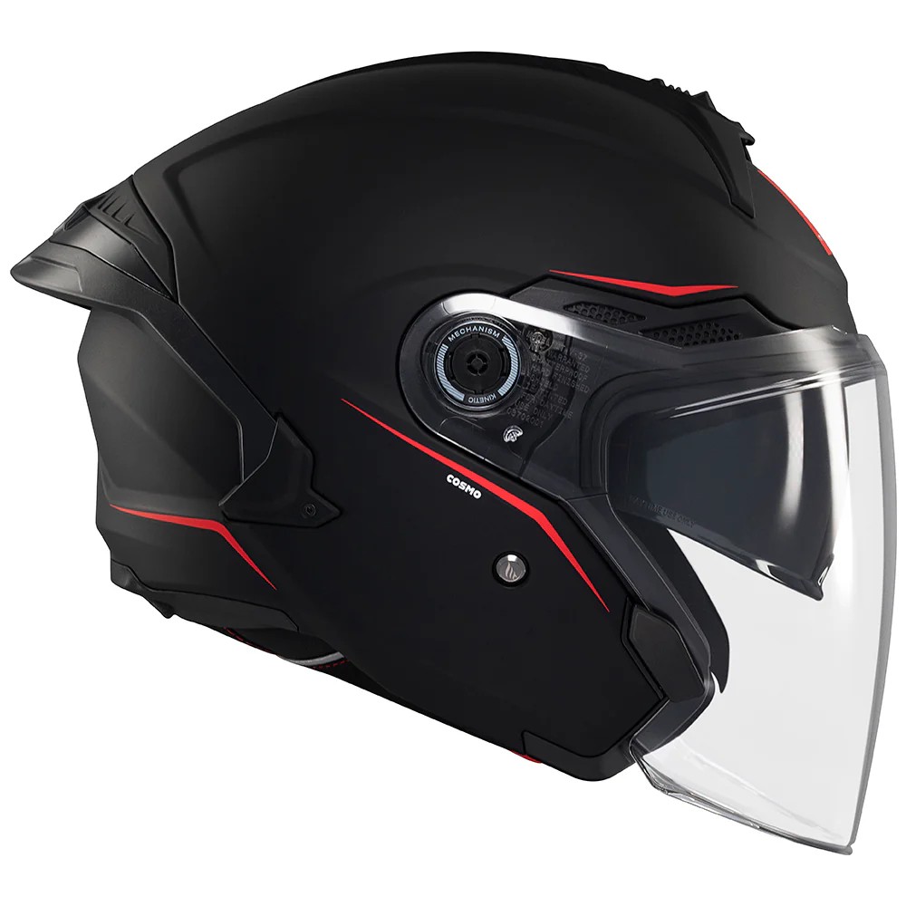 MT HELMETS  COSMO SV SOLID A1 MAT SİYAH