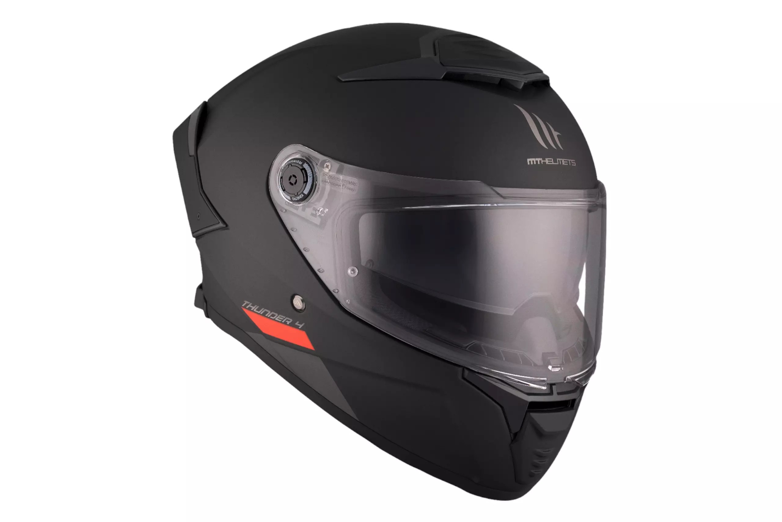 MT HELMETS THUNDER 4 SV SOLİD A1 MAT SİYAH