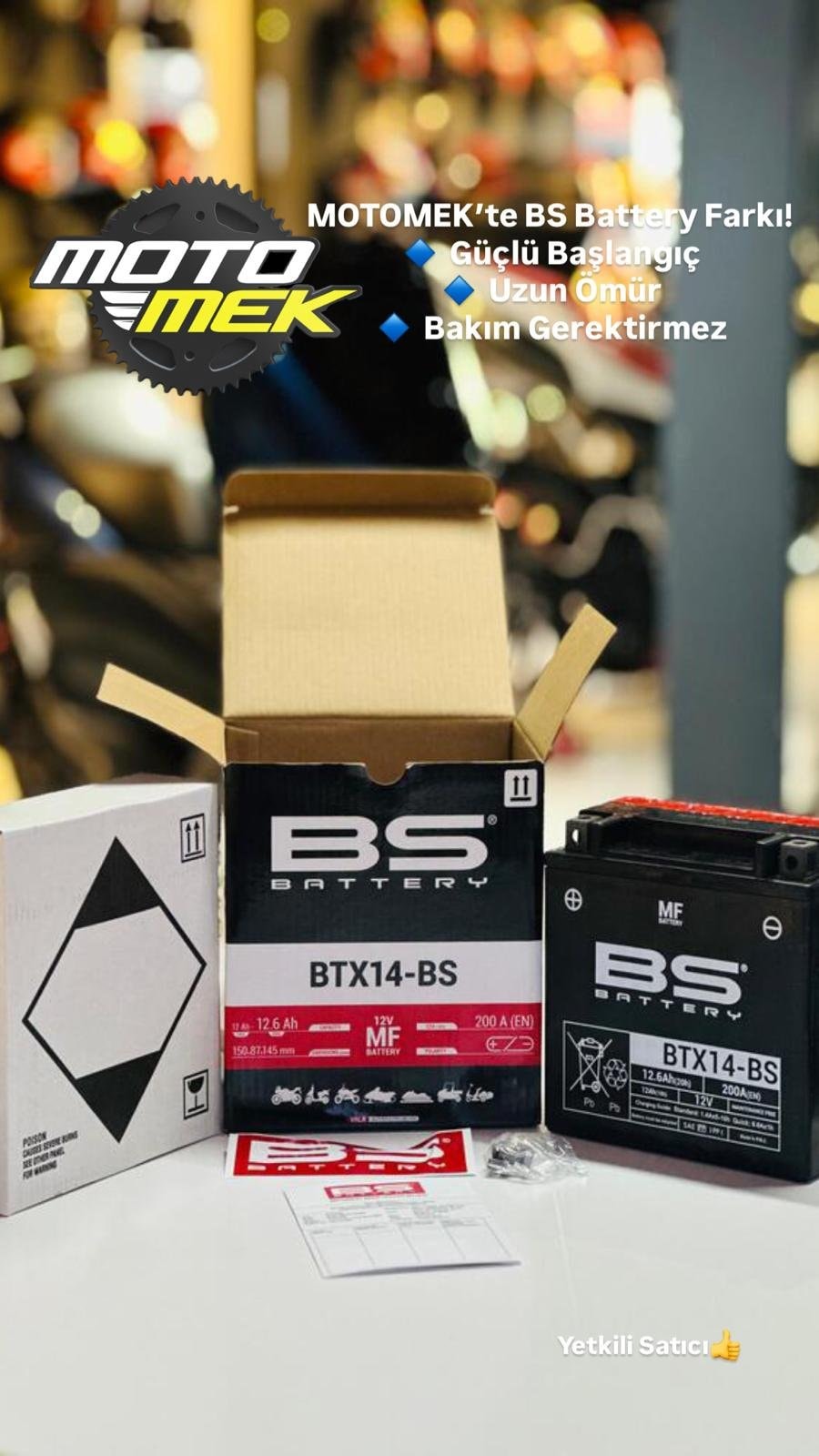 APRILIA Caponord 1200/Caponord 1200 Rally UYUMLU BS BATTERY BTX14-BS MOTOSİKLET AKÜSÜ