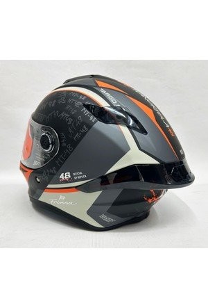 MT Helmets Targo S IVAN ORTOLA B4 MAT Kapalı Kask