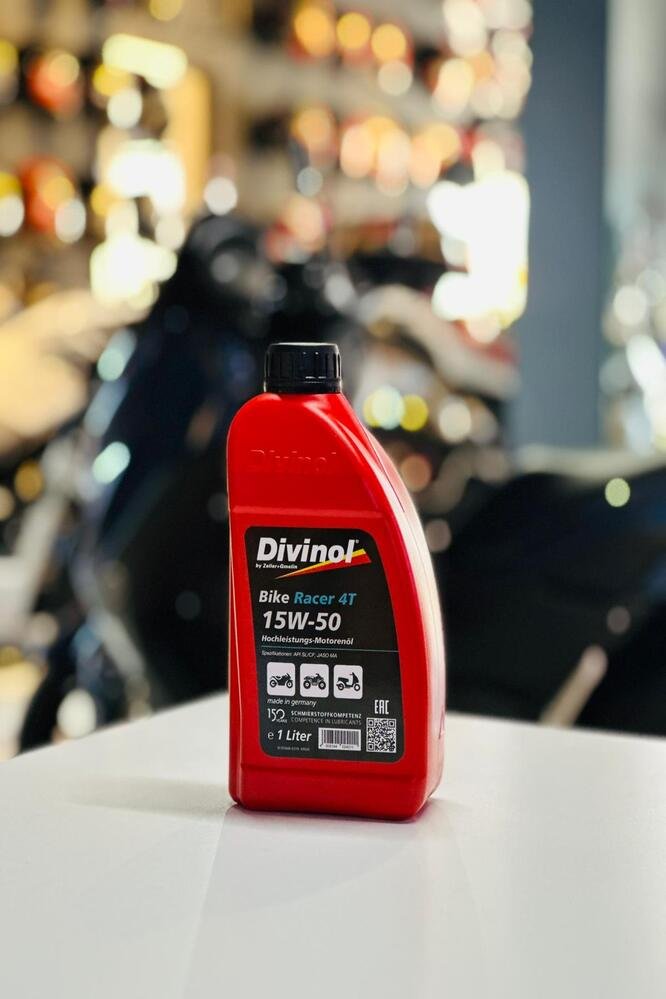 Divinol Motosiklet Yağı  1 Litre 15w50 4t Alman Malı