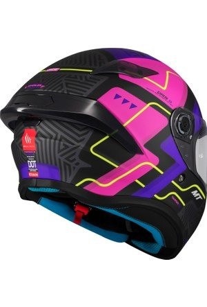 MT Helmets Targo S  BRIK C8 MAT Kapalı Kask