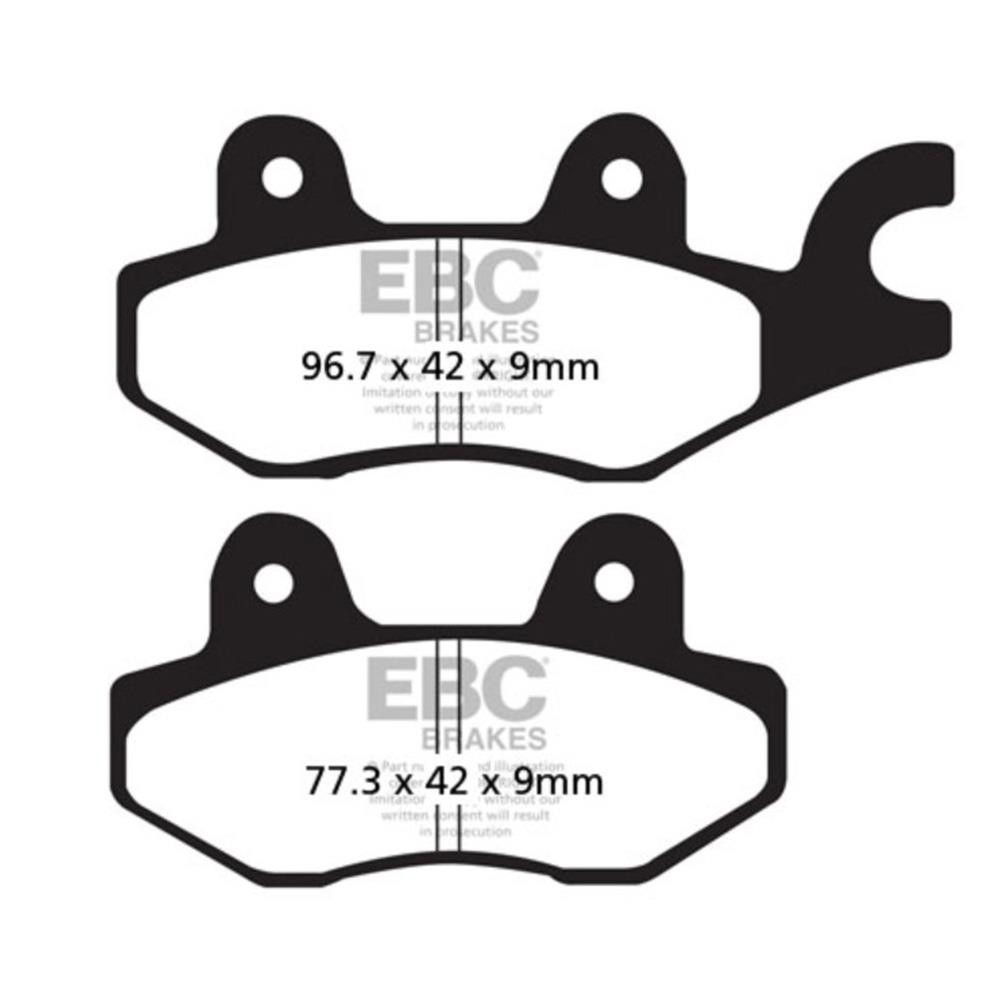 EBC SFA197HH SUZUKI AN400 BURGMAN 07-22 , BAJAJ ÖN SINTER FREN BALATASI