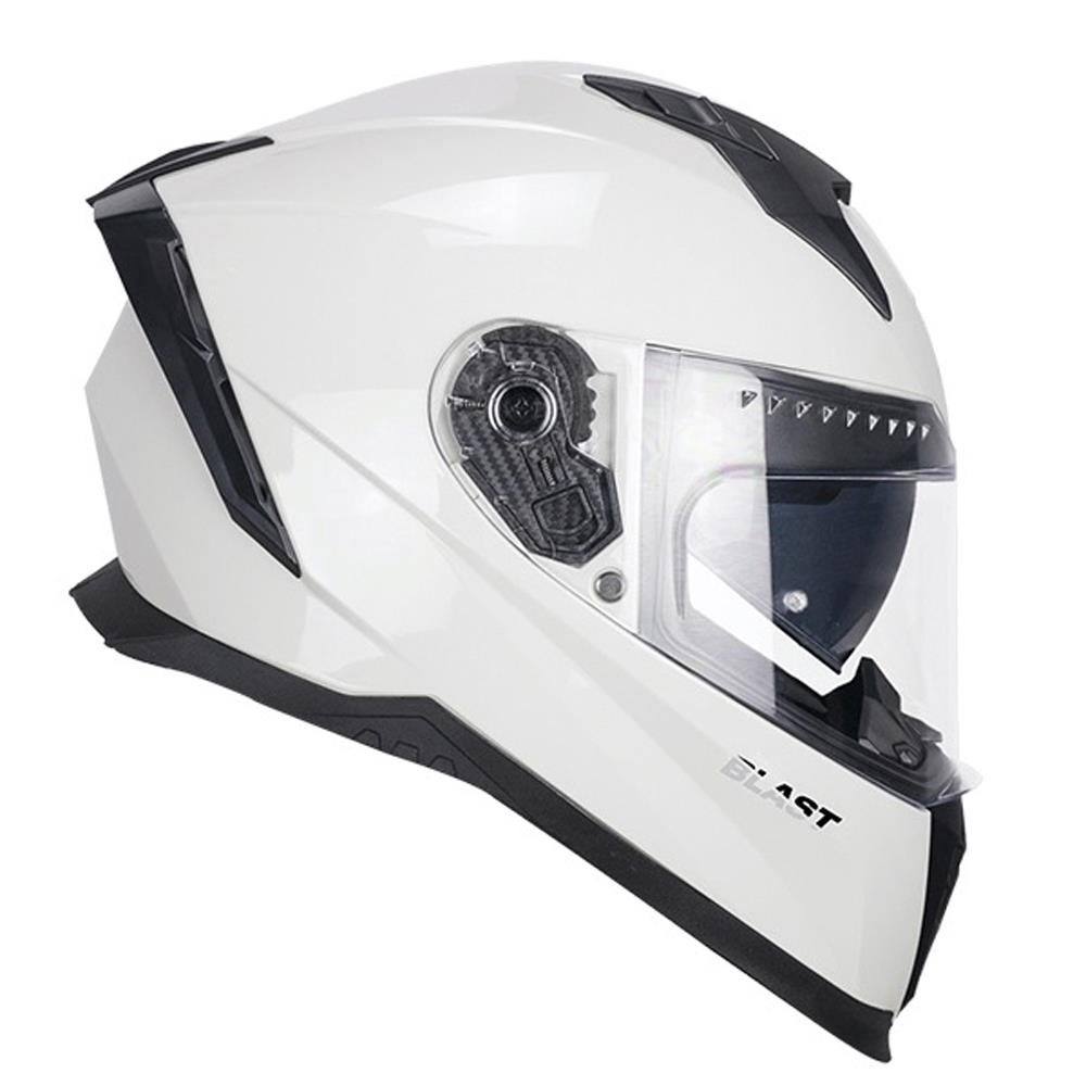 CGM 311A BLAST MONO KAPALI MOTOSİKLET KASKI Beyaz / XL