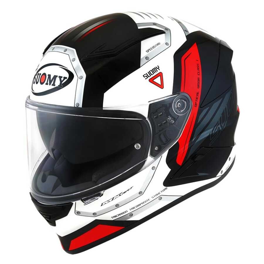 SUOMY SPEEDSTAR KASK AIRPLANE WHITE-RED SUOMY.KSVR.0030