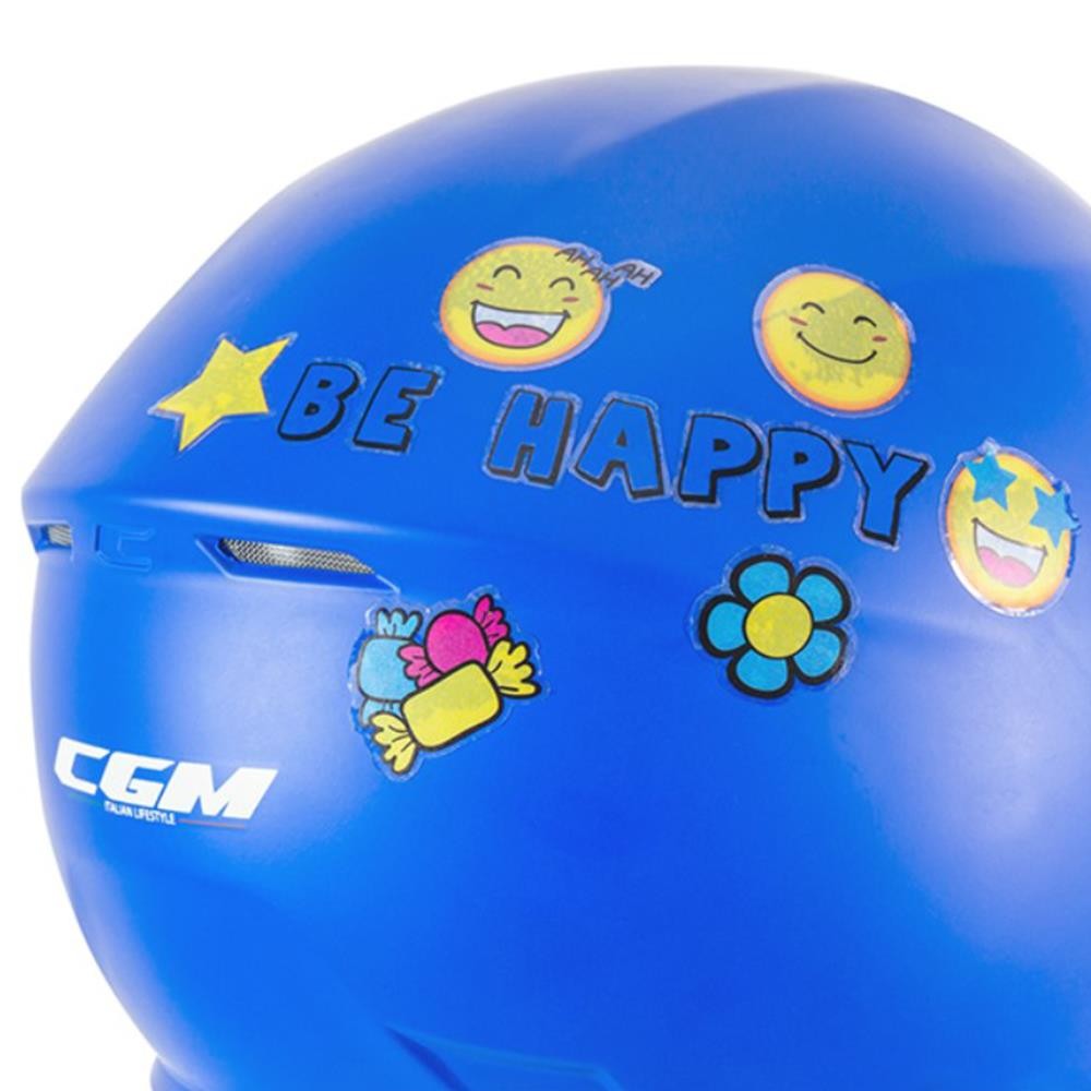 CGM 261A MINI MONO ÇOCUK KASKI Mavi YL