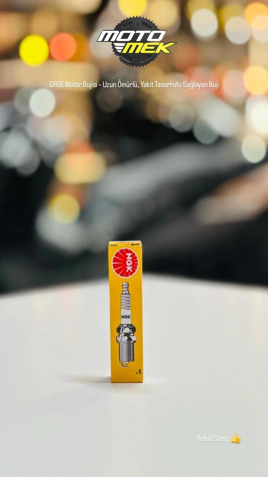 YAMAHA R 125 CR8E Motor Bujisi – Uzun Ömürlü, Yakıt Tasarrufu Sağlayan Buji