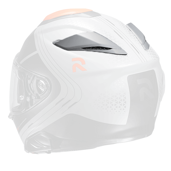 HJC RPHA71 KASK ARKA HAVALANDIRMA SEMI FLAT TITANIUM