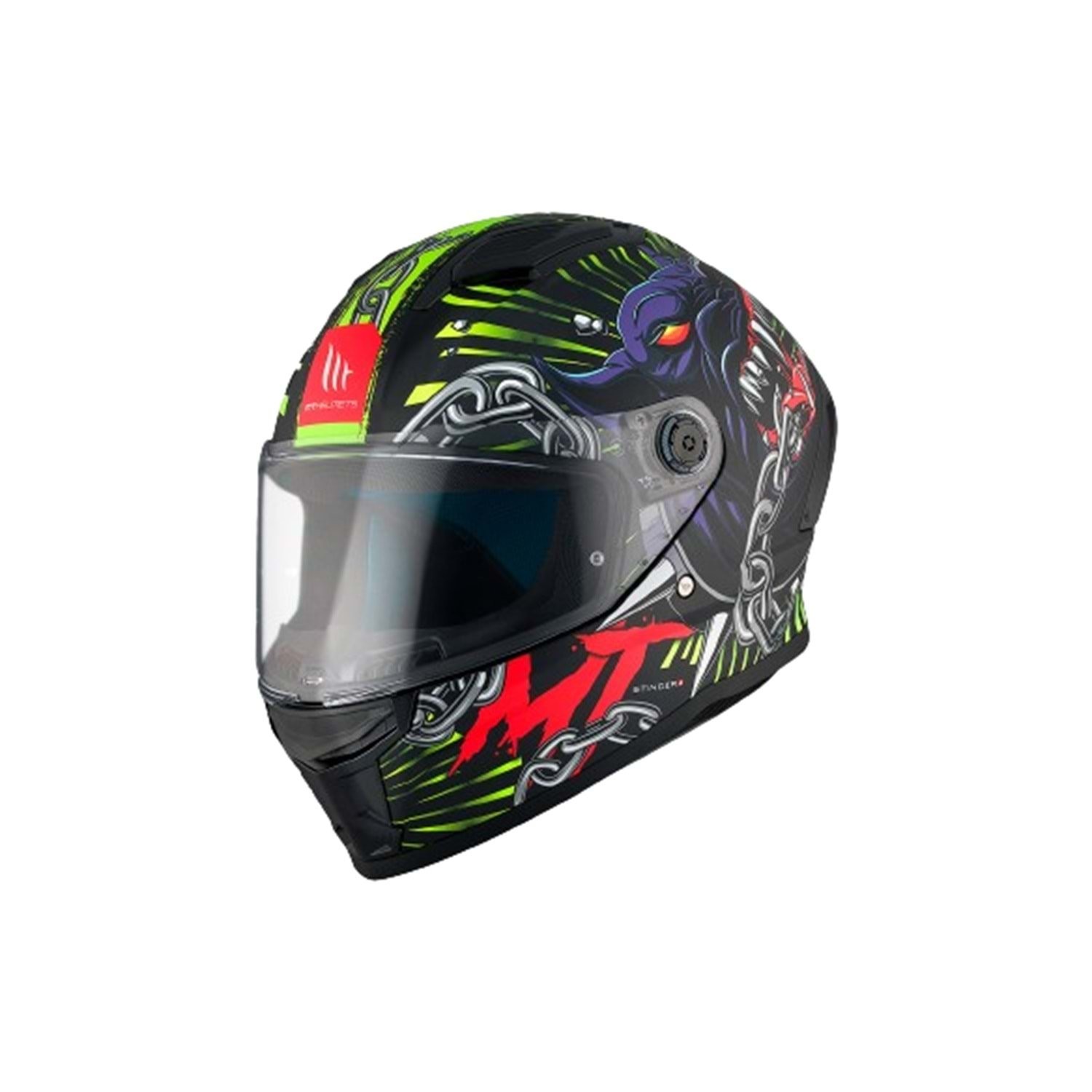 MT Helmets Stinger 2 AKIN A3 Mat Kapalı Kask