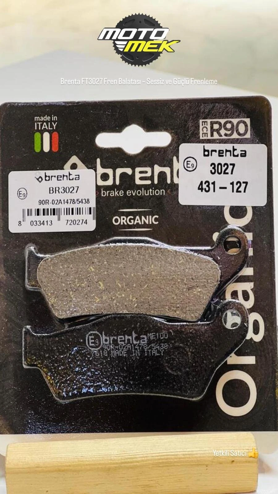 1200 BONNEVILLE Brenta FT3027 Fren Balatası – Sessiz ve Güçlü Frenleme