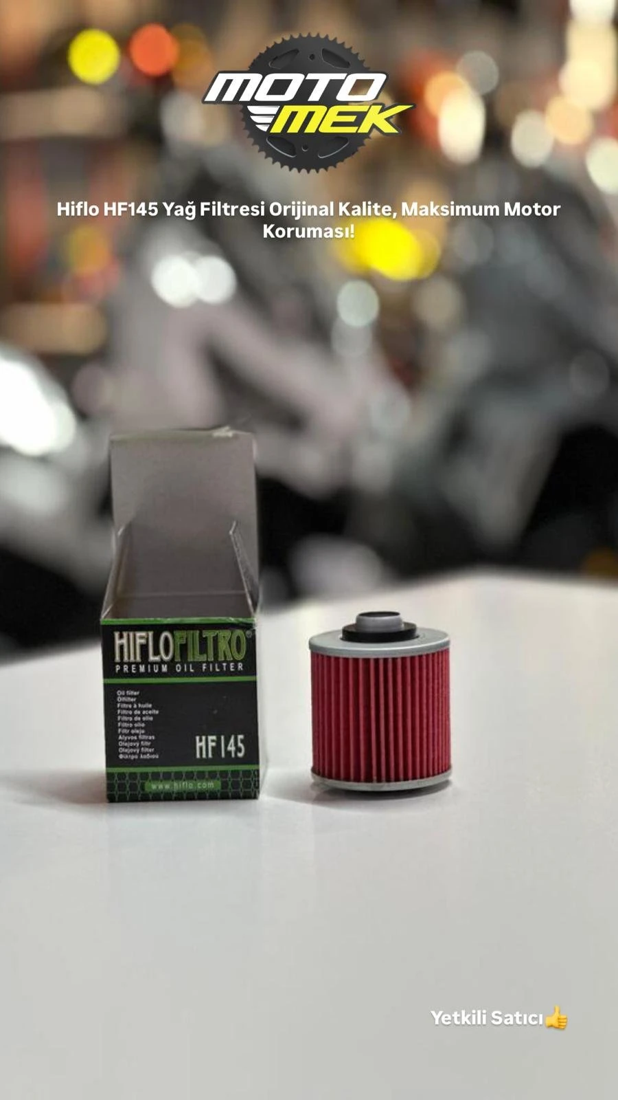 APRILIA Pegaso 650 Hiflo HF145 Yağ Filtresi Orijinal Kalite, Maksimum Motor Koruması!