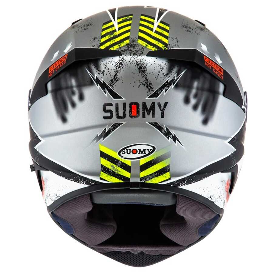 SUOMY SPEEDSTAR KASK PROPELLER MATT SILVER-BLACK SUOMY.KSVR.0024