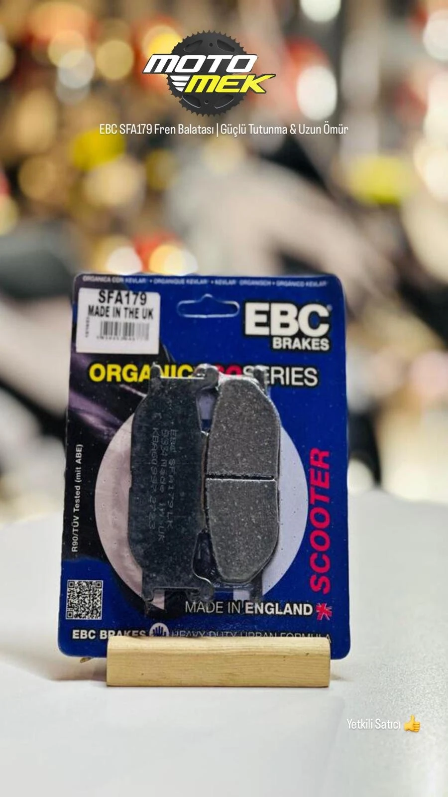 CF MOTO 250 NK(ÖN) 20 EBC SFA179 Fren Balatası | Güçlü Tutunma & Uzun Ömür