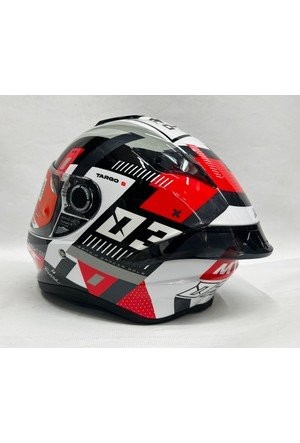 MT Helmets Targo S SERGIO GARCIA B5 PARLAK Kapalı Kask