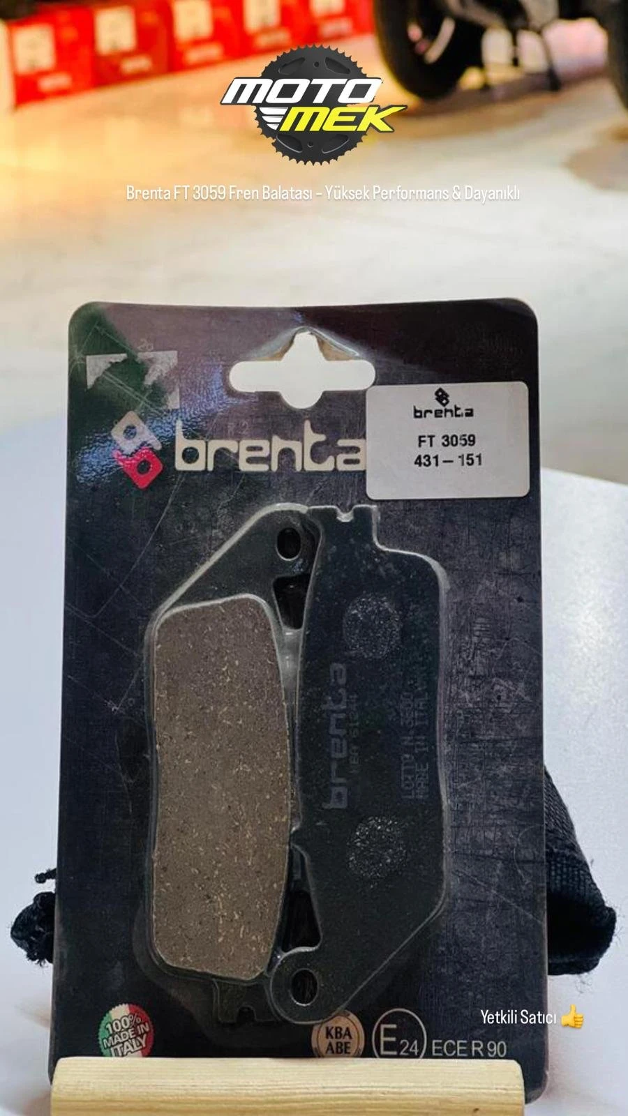 900 THUNDERBIRD Brenta FT 3059 Fren Balatası – Yüksek Performans & Dayanıklı