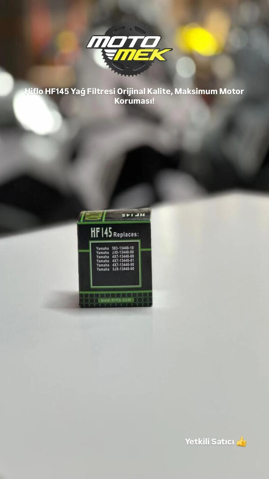 APRILIA Pegaso 650 Hiflo HF145 Yağ Filtresi Orijinal Kalite, Maksimum Motor Koruması!