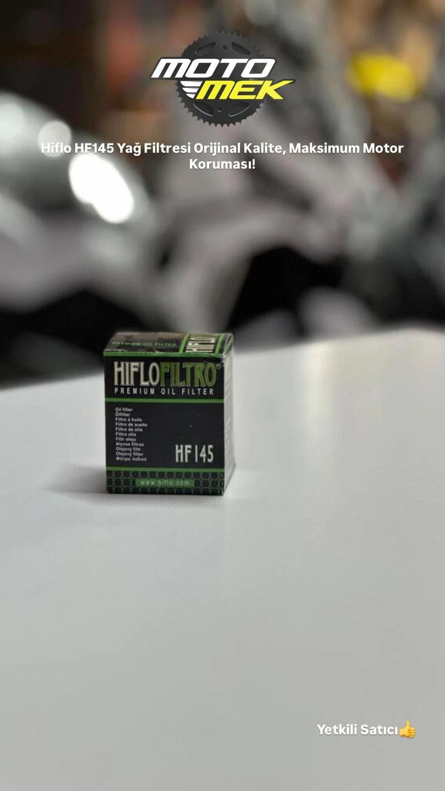 APRILIA Pegaso 650 Hiflo HF145 Yağ Filtresi Orijinal Kalite, Maksimum Motor Koruması!