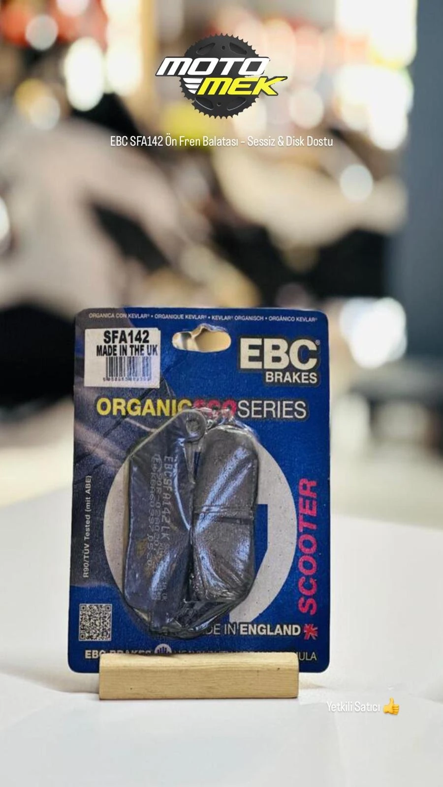 900 THRUXTON(ÖN) 04-16 EBC SFA142 Ön Fren Balatası – Sessiz & Disk Dostu