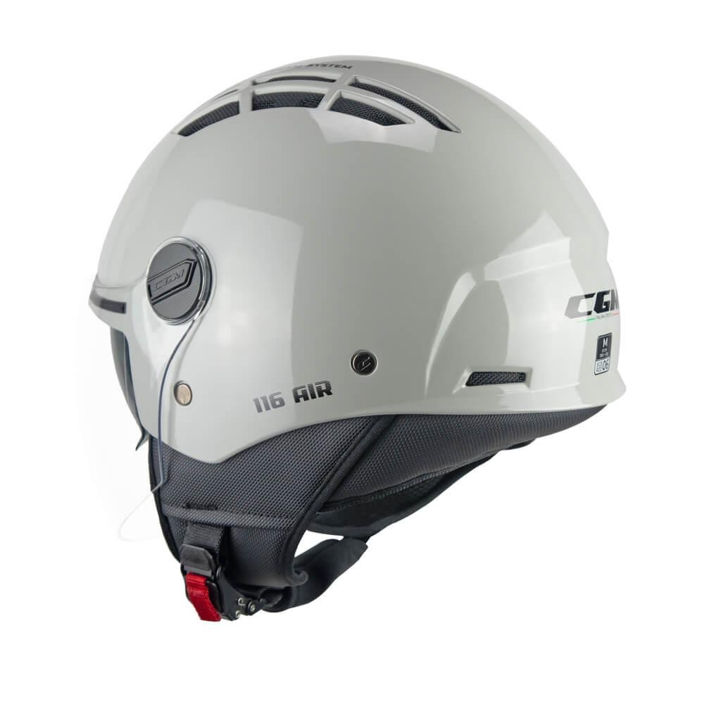 CGM 116A AIR Açık Kask GRİ Uzun Vizör+Güneş Vizörlü -XL