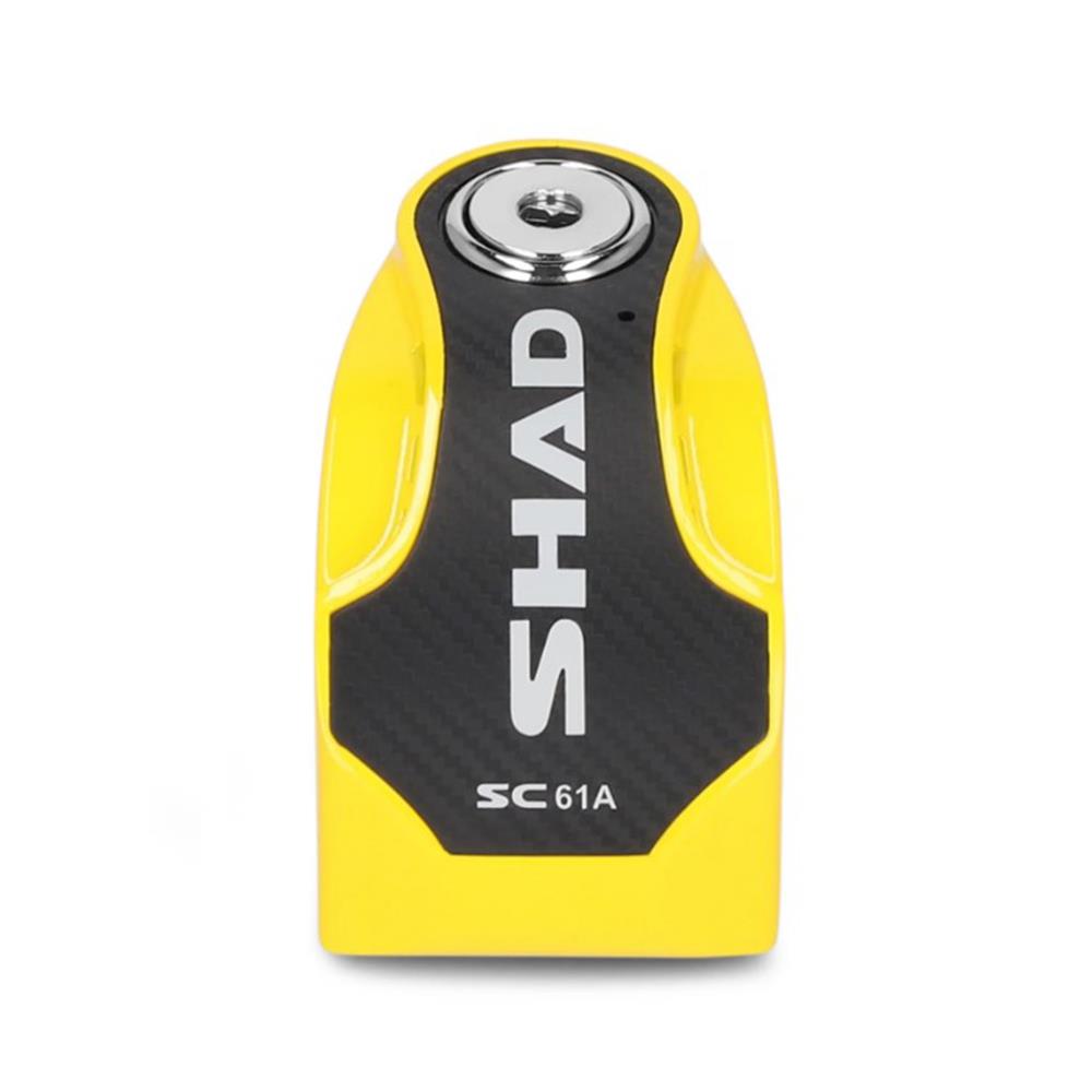 SHAD SC61A Alarmlı Sarı Motosiklet Disk Kilidi C0S6103A