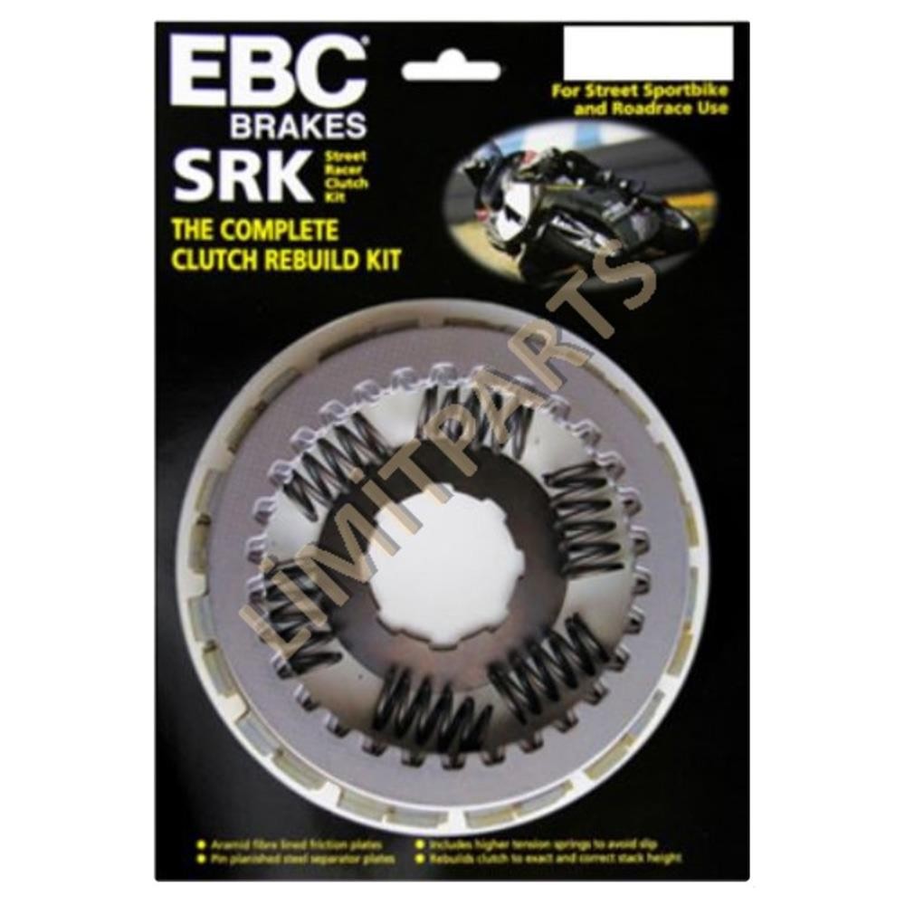 EBC SRK051 YAMAHA FZ6 04-07 , FAZERS2 07-09 KOMPLE KEVLAR DEBRİYAJ SETİ
