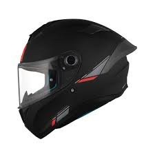 MT Helmets Targo S SOLID A1 SIYAH MAT Kapalı Kask