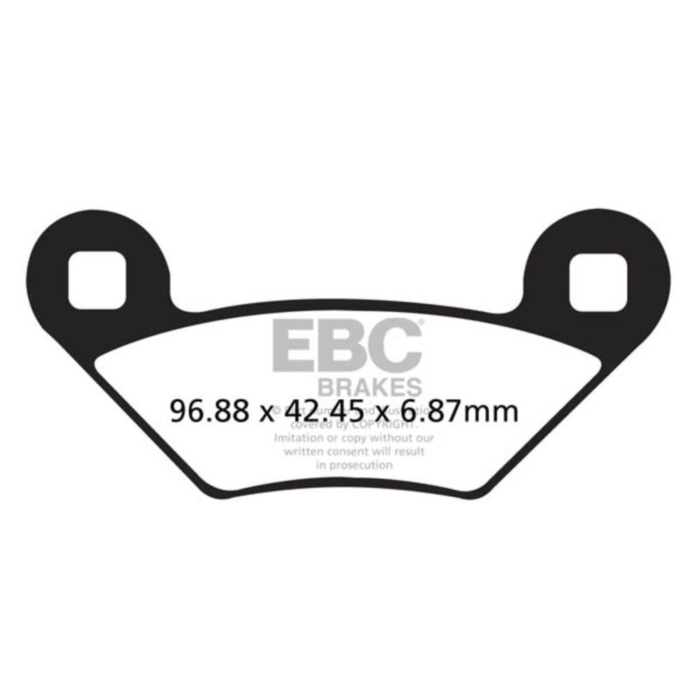 EBC FA475TT POLARIS SPORTSMAN 400/570/800/1000 CARBON ÖN ARKA FREN BALATASI
