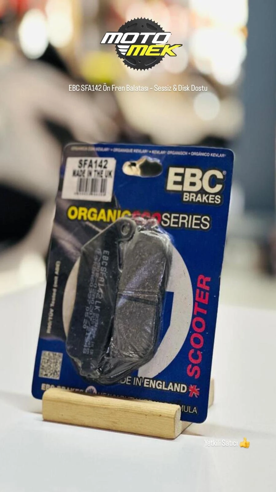 865 SPEEDMASTER(ÖN) 08-10 EBC SFA142 Ön Fren Balatası – Sessiz & Disk Dostu