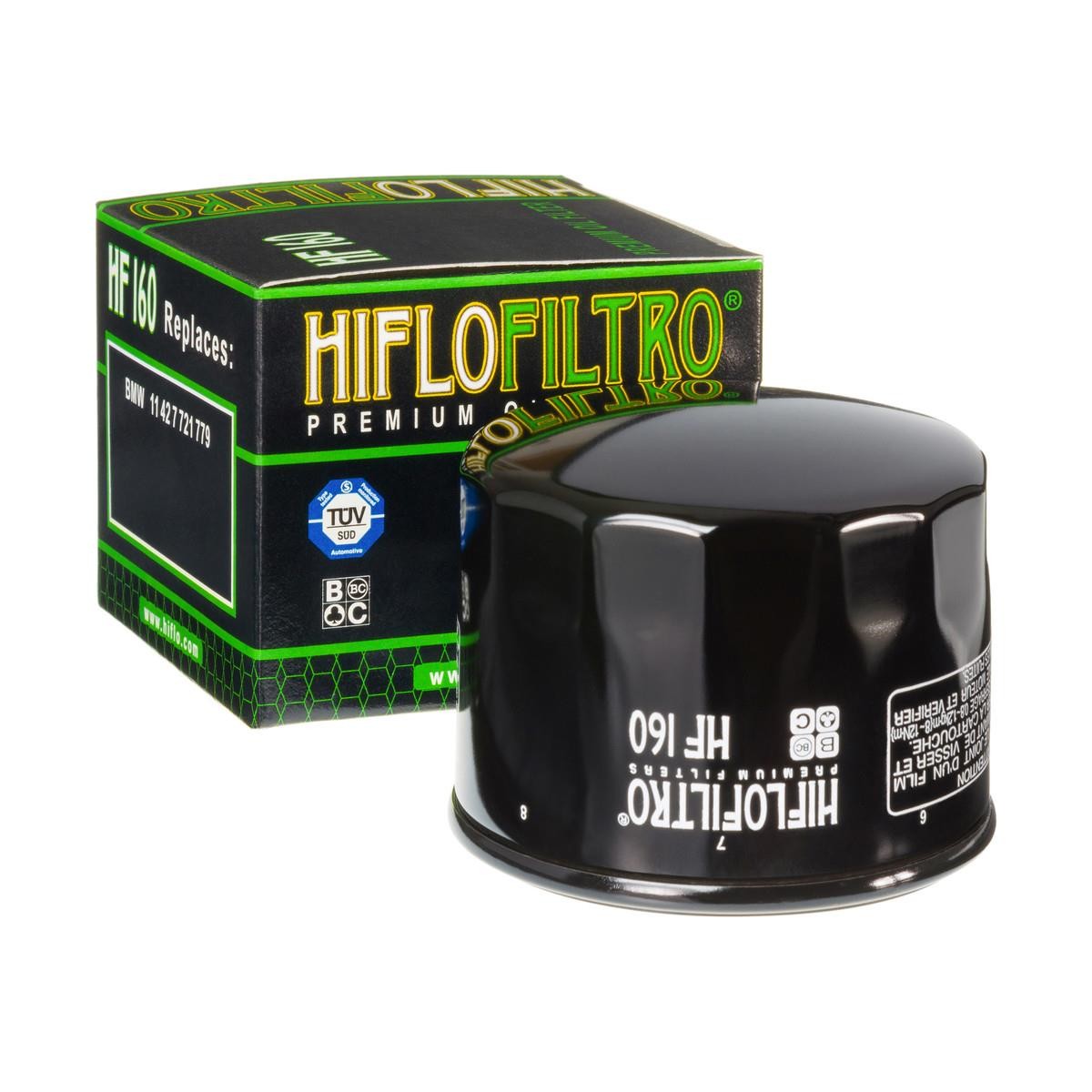 Hiflo BMW F650GS, F800GS, s1000R, GS1200, K1200 Yağ Filtresi HF160