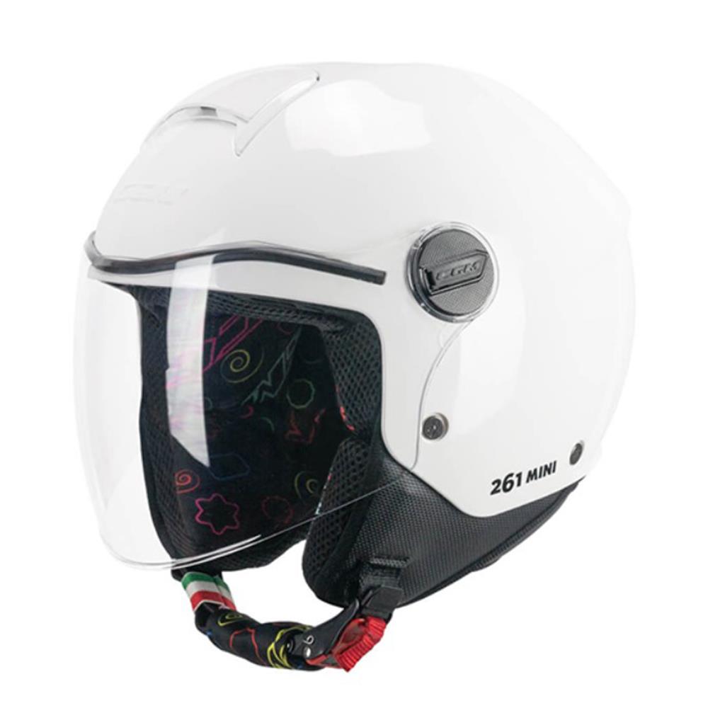 CGM 261A MINI MONO ÇOCUK KASKI Beyaz YL