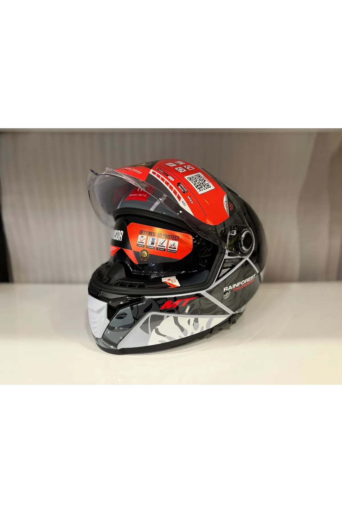 MT HELMETS THUNDER 4 SV RAINFOREST C2 PARLAK 