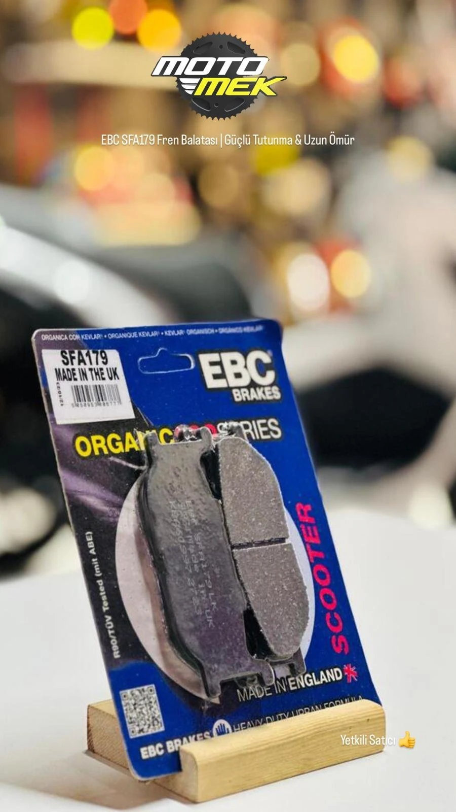 YAMAHA XP 400 Majesty(ÖN) 04 EBC SFA179 Fren Balatası | Güçlü Tutunma & Uzun Ömür