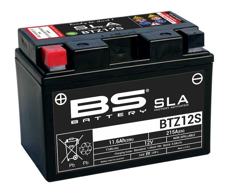 BS BATTERY BTZ12S SLA Motosiklet Aküsü SLA Tipi