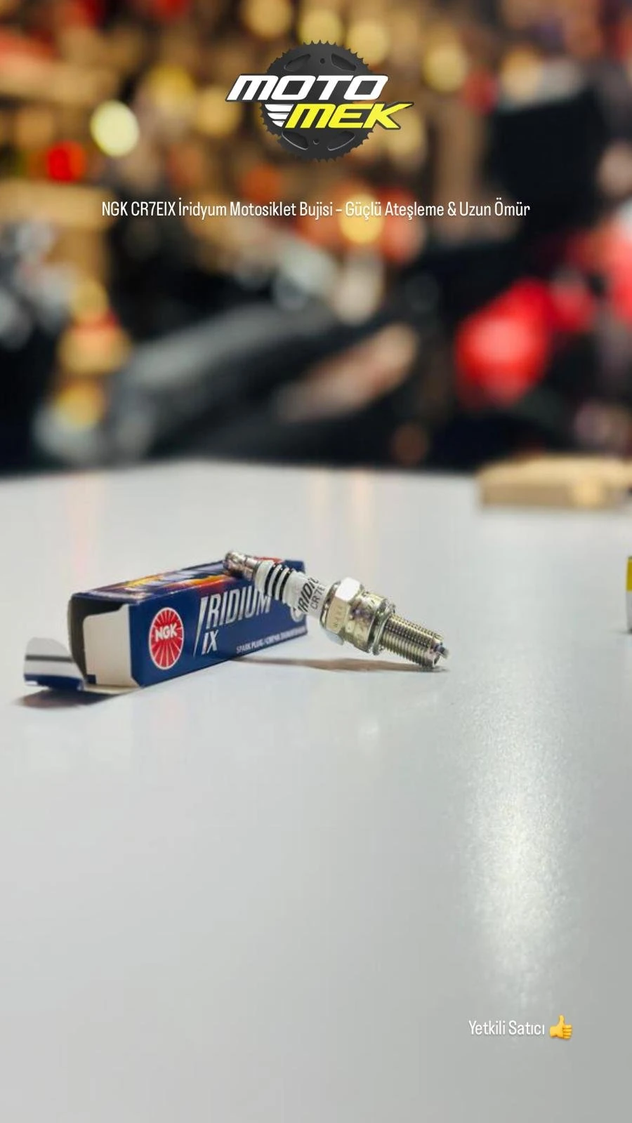 APRILIA Pegaso 650 NGK CR7EIX İridyum Motosiklet Bujisi – Güçlü Ateşleme & Uzun Ömür