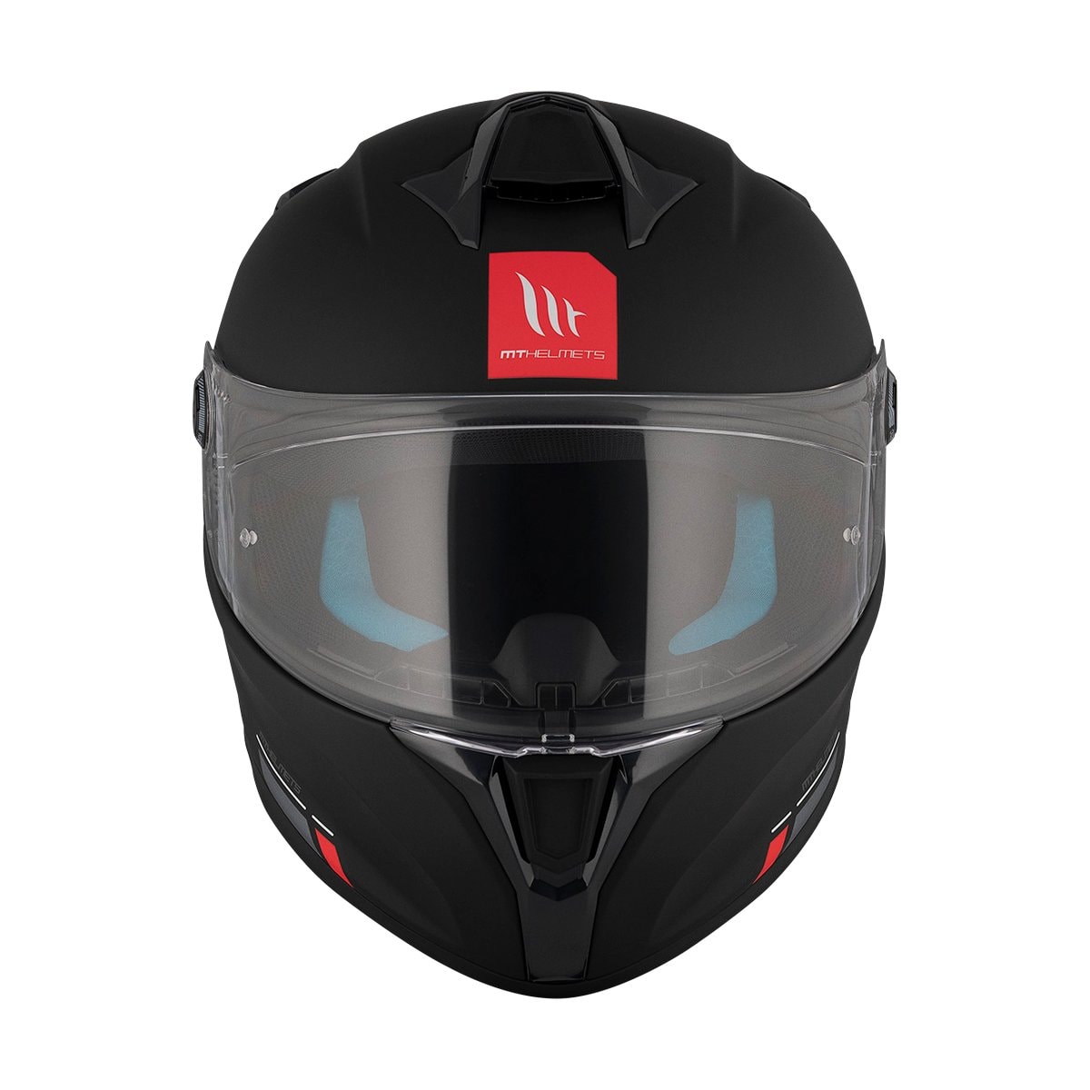 MT Helmets Targo S SOLID A1 SIYAH MAT Kapalı Kask