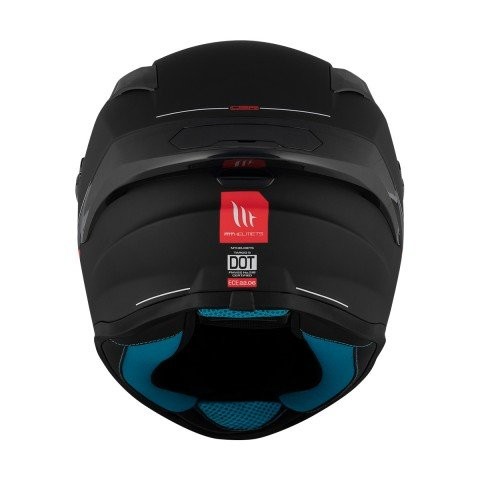 MT Helmets Targo S SOLID A1 SIYAH MAT Kapalı Kask