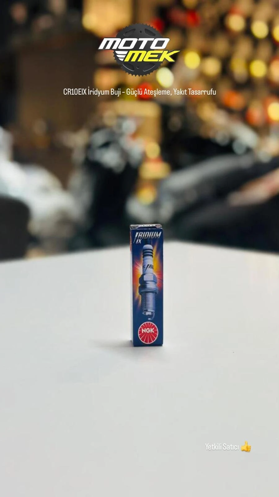 YAMAHA YZF-R6 CR10EIX İridyum Buji – Güçlü Ateşleme, Yakıt Tasarrufu