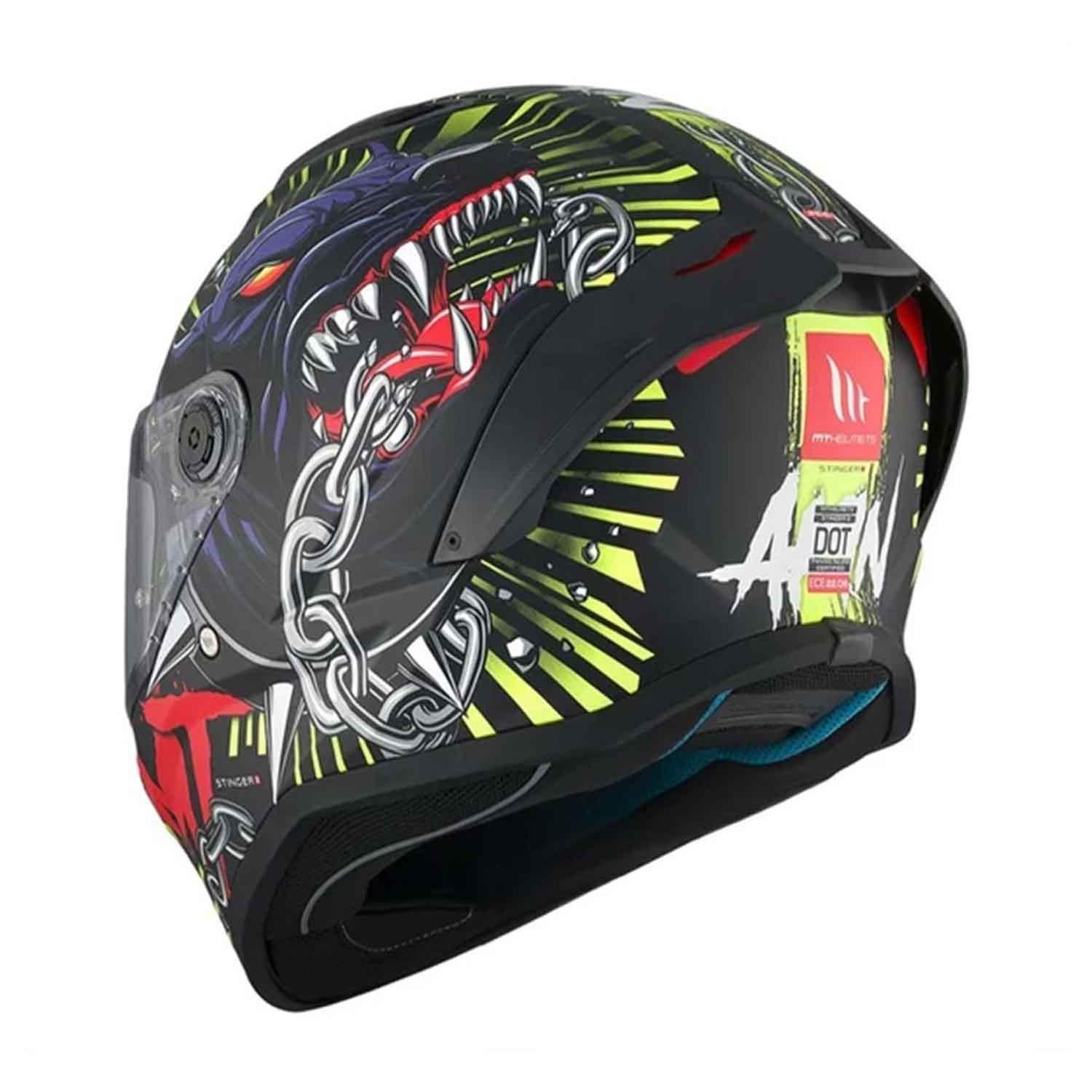 MT Helmets Stinger 2 AKIN A3 Mat Kapalı Kask