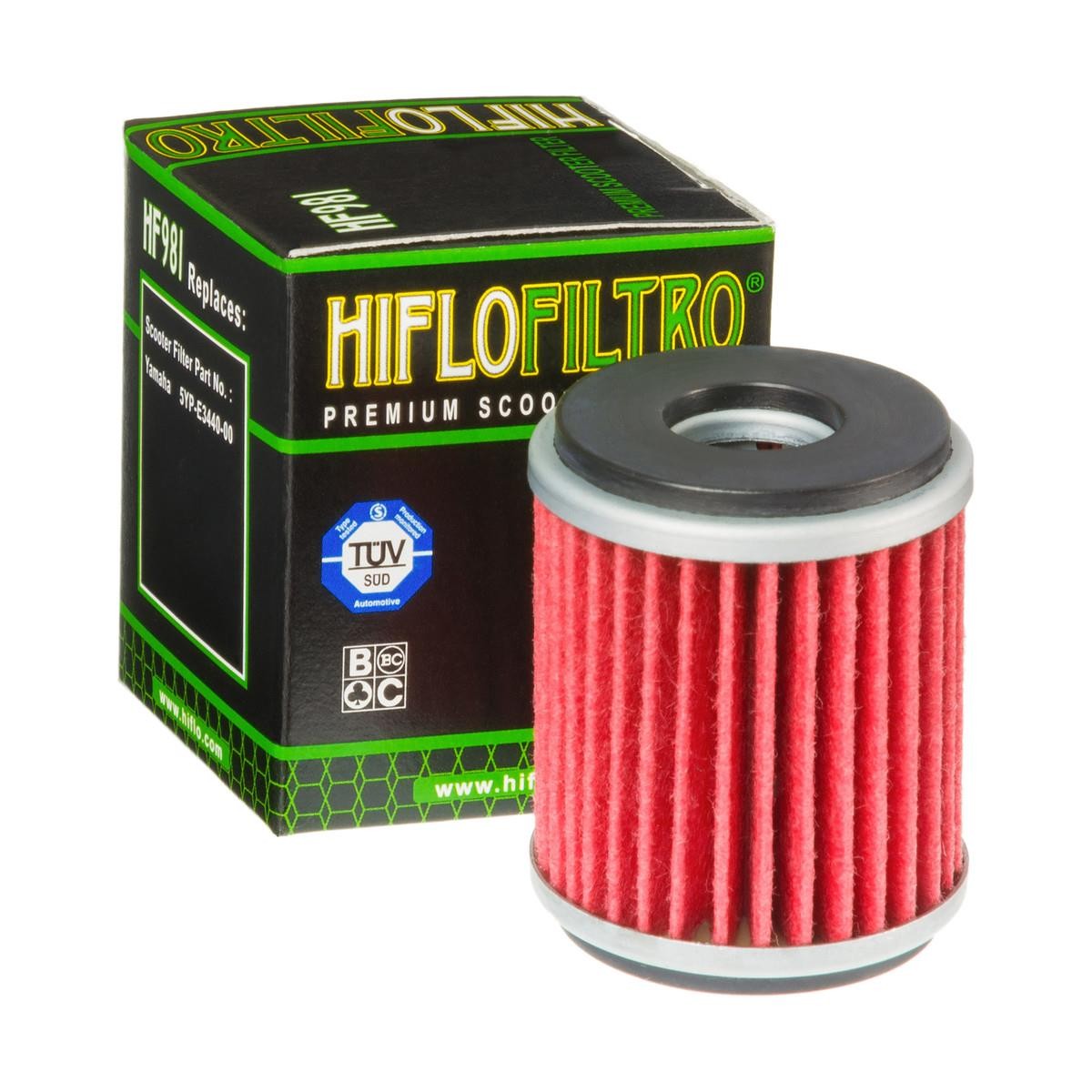Hiflo YAMAHA XMax 125 06-20 Yağ Filtresi HF981